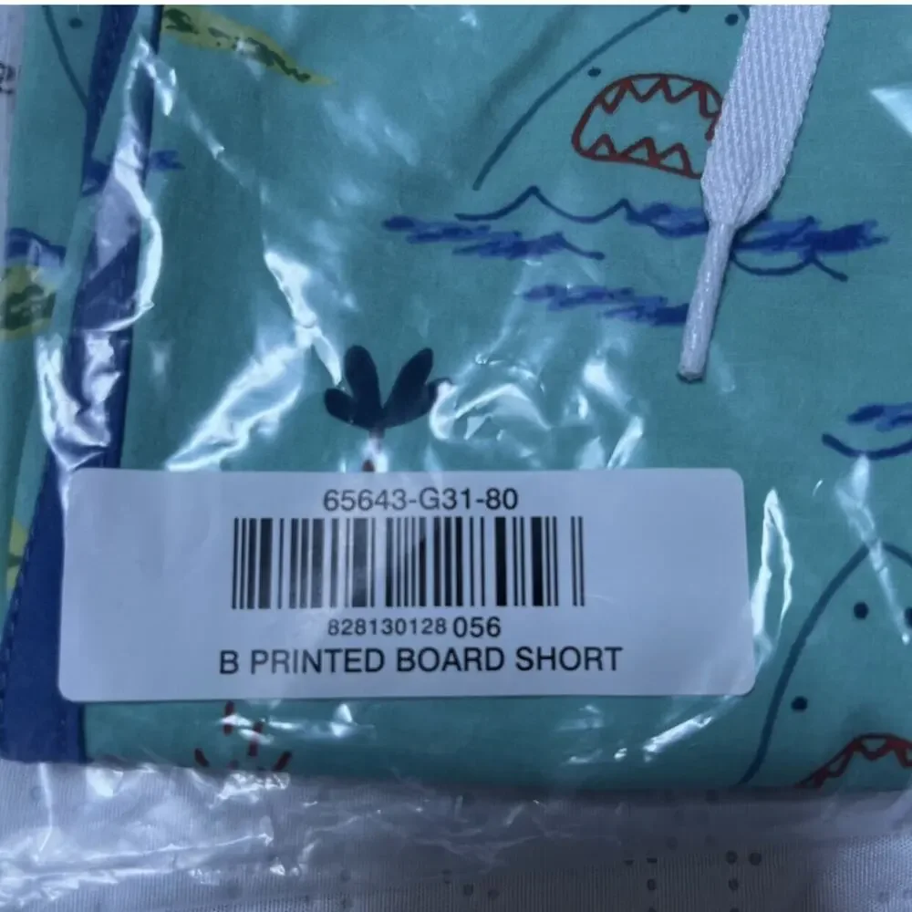 NWT Hanna Andersson Sunblock Board Shorts Size 24m